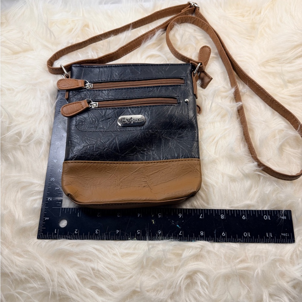 Unlisted Black and Tan Crossbody Bag